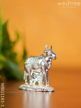 German Silver Cow Idol - Wbg1181 Divine Figurines