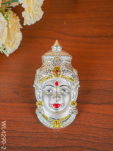 German Silver Lakshmi Face - Wl4290 35Gms Pooja Utility