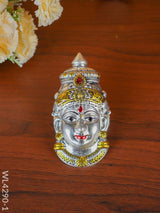 German Silver Lakshmi Face - Wl4290 Pooja Utility