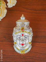 German Silver Lakshmi Face - Wl4290 Pooja Utility