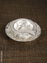 German Silver Diya On Bowl Base - Wbg0569 Diyas