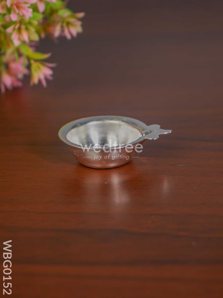 German Silver Diya - Wbg0152 Diyas