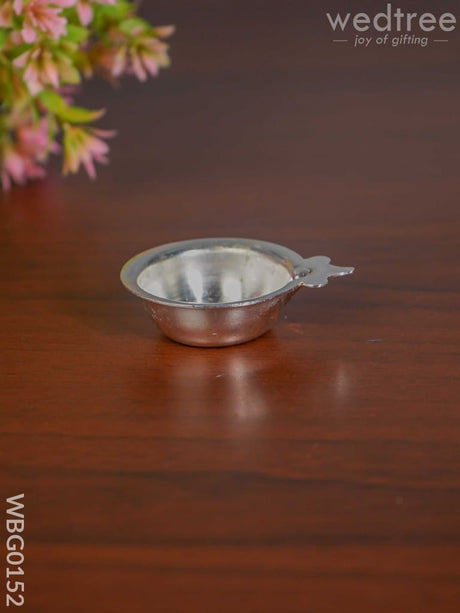 German Silver Diya - Wbg0152 Diyas