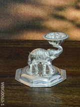 German Silver Elephant Devdas Diya - Wbg0063 Diyas