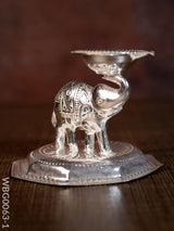 German Silver Elephant Devdas Diya - Wbg0063 Diyas