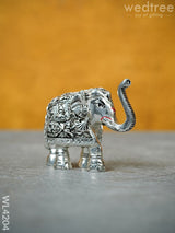 German Silver Elephant Figurine - 3 Inch Wl4204 Figurines