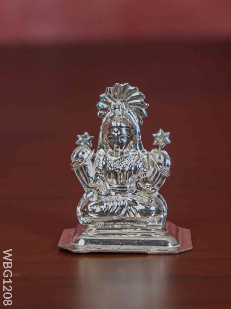 German Silver Lakshmi Idol - Wbg1208 Divine Figurines