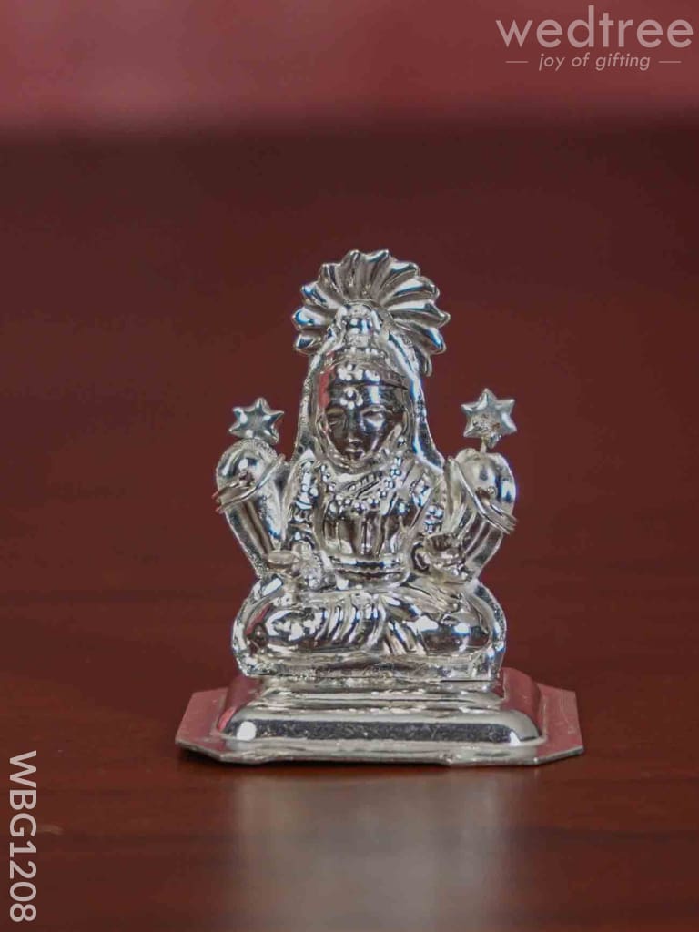 German Silver Lakshmi Idol - Wbg1208 Divine Figurines