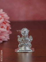 German Silver Lakshmi Idol - Wbg1208 Divine Figurines