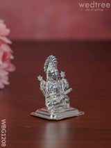 German Silver Lakshmi Idol - Wbg1208 Divine Figurines