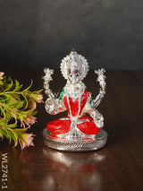 German Silver Lakshmi Idol - Wl2741 Figurines