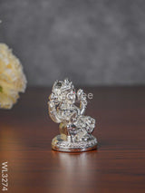 German Silver Lakshmi Idol - Wl3274 Figurines