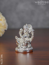 German Silver Lakshmi Idol - Wl3274 Figurines