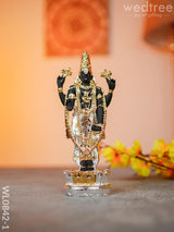 German Silver Tirupathi Balaji Idol Medium - Wl0842 Figurines