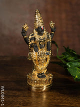 German Silver Tirupathi Balaji Idol Small - Wl0841 Figurines