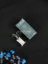 German Silver Tulasi Maadam With Green Leaves - Wbg0100 Pooja Utility Rg