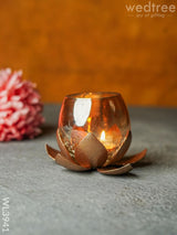 Glass Candle Holder - Wl3941 Candles & Votives