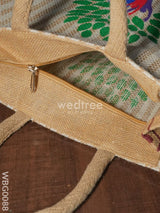 Go Green - Eco Friendly Jute Bag Wbg0088 Bags