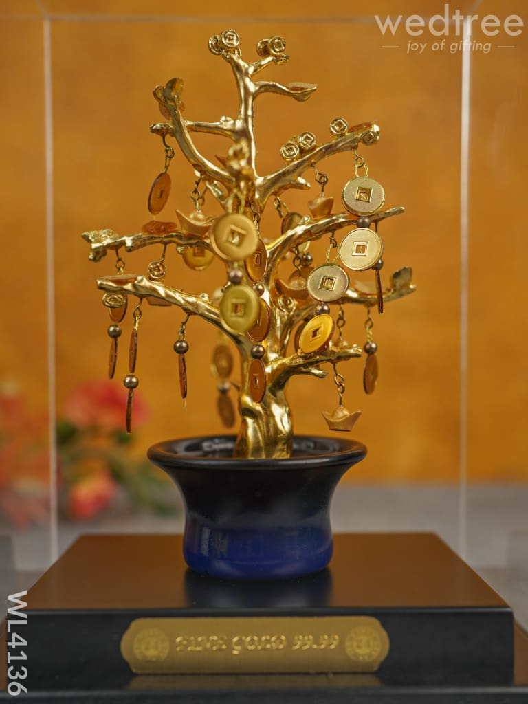 Gold Foil Money Tree - Wl4136 Corporate Gifts