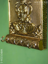 Gold Oxidized Lakshmi Key Hanger - Wbg1226 Hangers