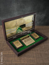 Gold Plated Prayer Box Large - Wl1094 Paduka