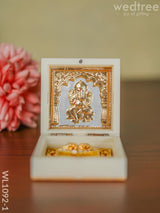 Gold Plated Prayer Box Mini - Wl1092 Paduka