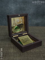 Gold Plated Prayer Box Mini - Wl1092 Paduka