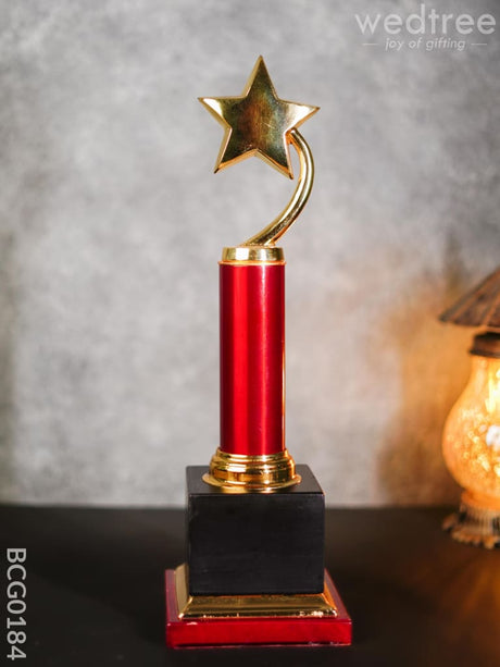 Gold Star Trophy - 15 Inch Bcg0184 Branding