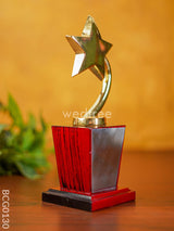 Gold Star Trophy - Bcg0130 Branding