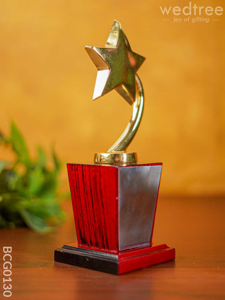 Gold Star Trophy - Bcg0130 Branding