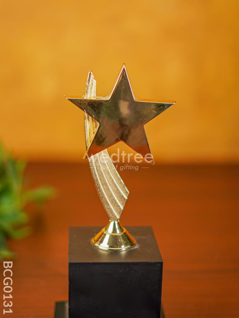 Gold Star Trophy - Bcg0131 Branding