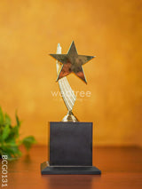 Gold Star Trophy - Bcg0131 Branding