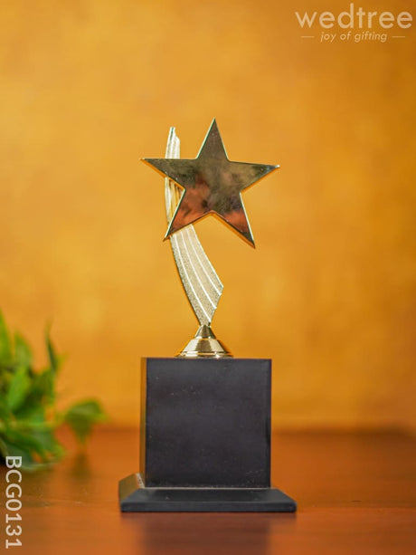 Gold Star Trophy - Bcg0131 Branding