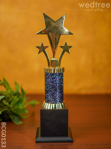 Gold Star Trophy - Bcg0133 Branding