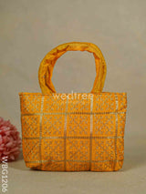 Golden Embroidery Hand Bag - Wbg1206 Bags