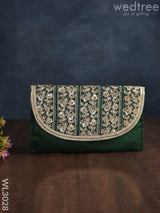 Golden Embroidery Sling Bag With Zardosi Work - Wl3028 Bags