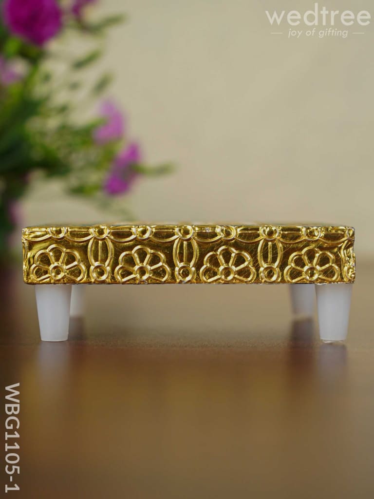 Meenakari Golden Manai - Wbg1105 Pooja Utilities