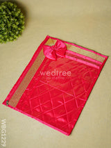 Golden Lace Saree Cover - Wbg1229 Bags