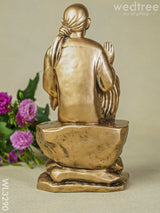 Golden Sai Baba Idol - Wl3290 Showpieces