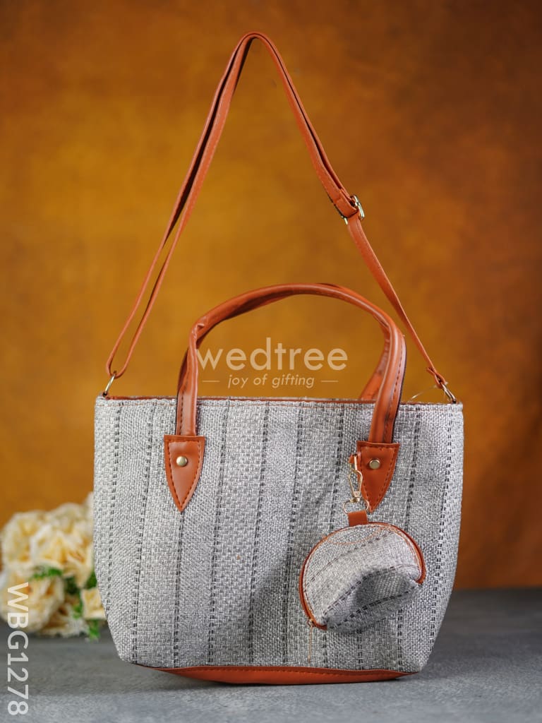 Hand Bag With Mini Key Pouch - Wbg1278 Bags