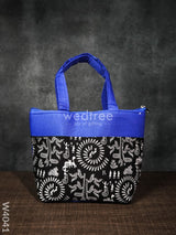 Hand Bag With Warli Print - W4041 Bags