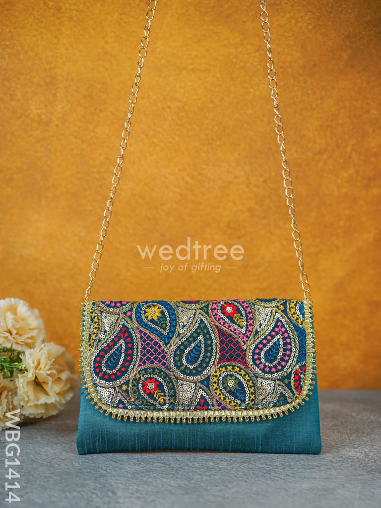 Hand Embroidered Sling Bags - Wbg1414