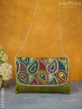 Hand Embroidered Sling Bag - Wbg1414 Bags