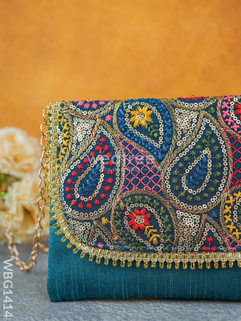 Hand Embroidered Sling Bags - Wbg1414