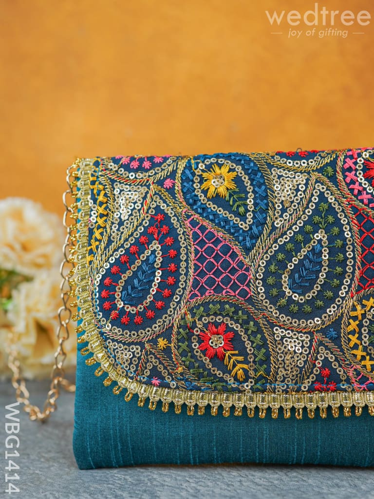 Hand Embroidered Sling Bags - Wbg1414