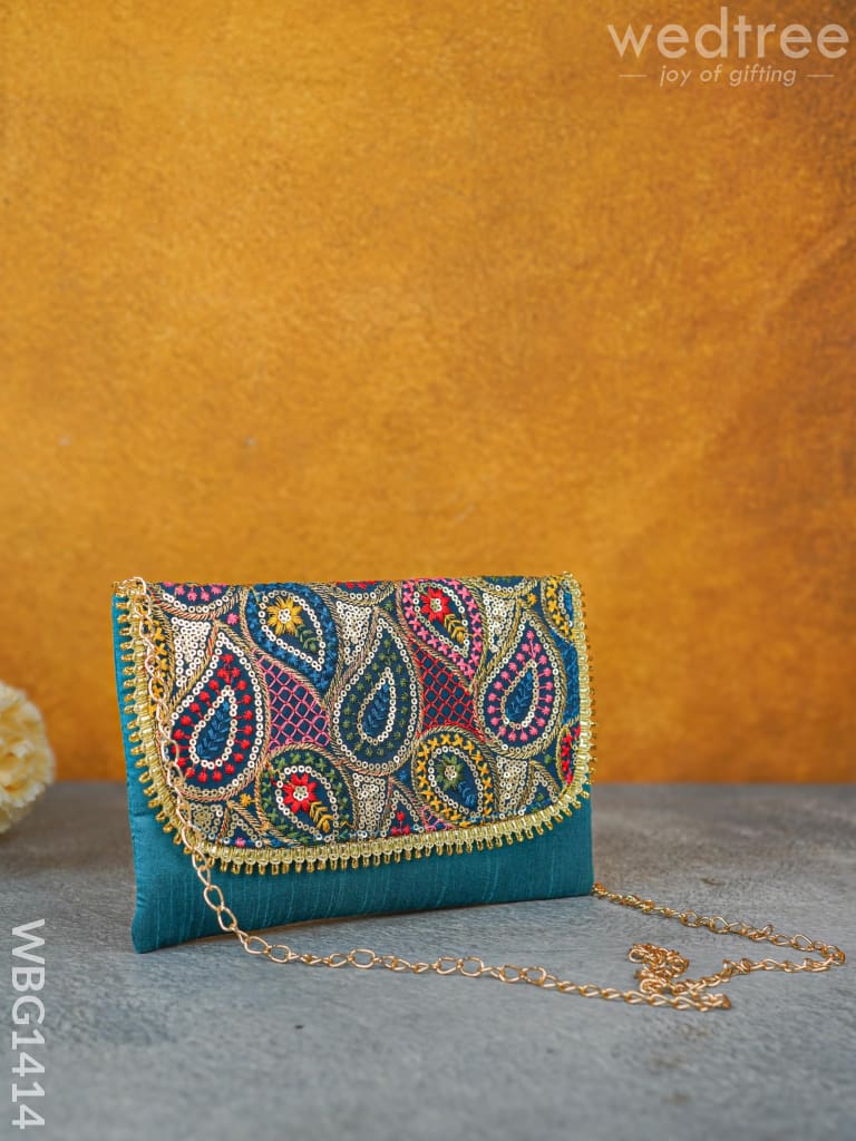 Hand Embroidered Sling Bags - Wbg1414