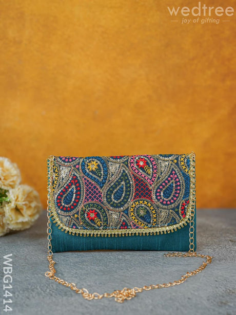 Hand Embroidered Sling Bags - Wbg1414