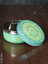 Hand Painted Poori Box - 5Inches Wl2010 Containers