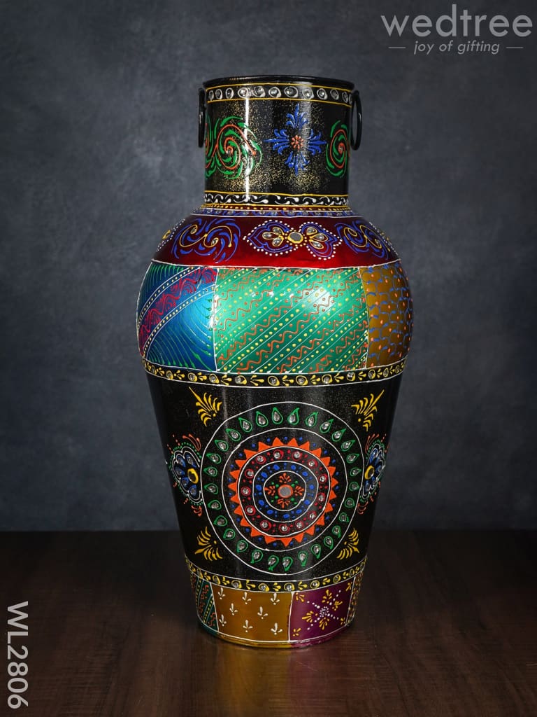 Hand Painted Vase - 19 Inch Wl2806 Vases