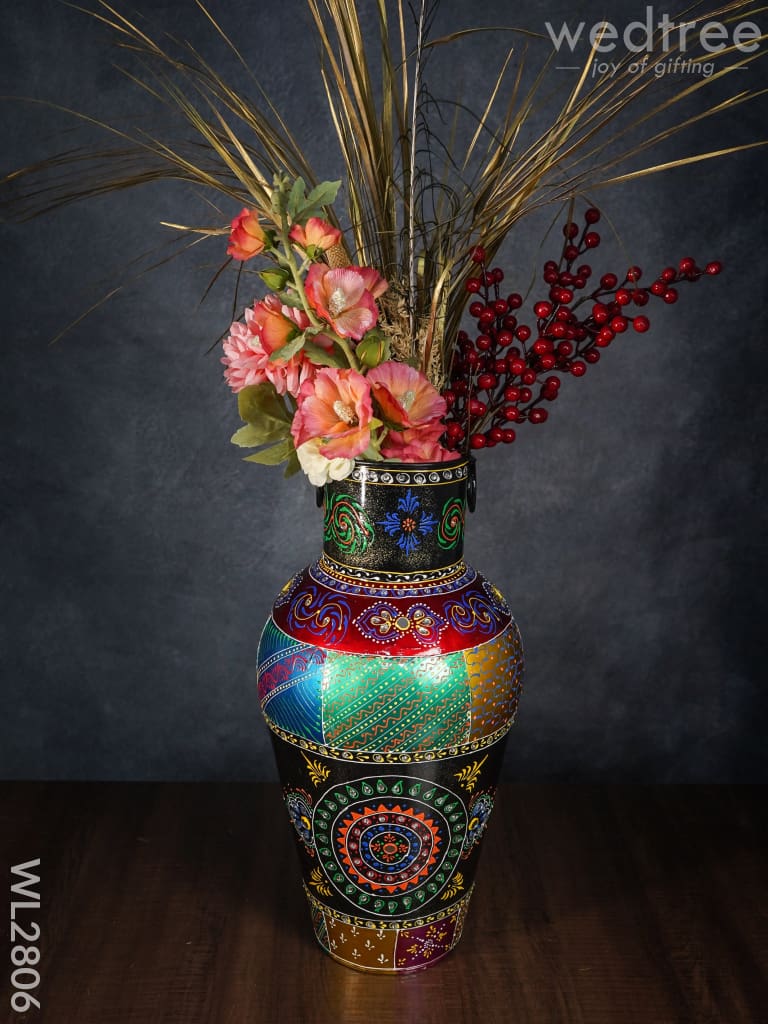 Hand Painted Vase - 19 Inch Wl2806 Vases